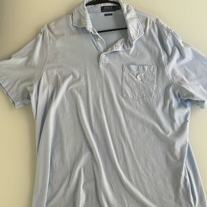 Light Blue Polo Ralph Loren, Large Athletic Fit